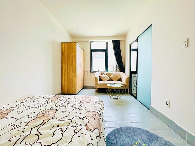 Hình ảnh Cho Thuê Căn Hộ 30M2_Bancol+Tách Bếp_Máy giặt Riêng_Ung Văn Khiêm