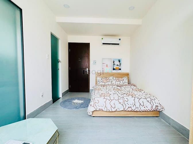 Hình ảnh Cho Thuê Căn Hộ 30M2_Bancol+Tách Bếp_Máy giặt Riêng_Ung Văn Khiêm