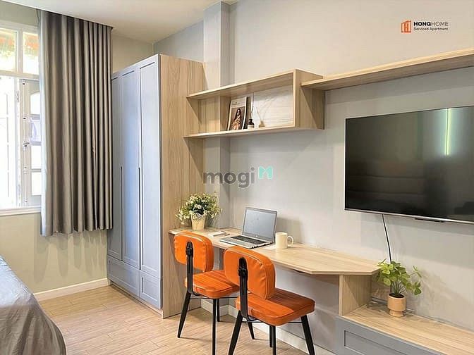 Hình ảnh Studio đầy đủ nội thất, ban công gần MB66 là nhà cái uy tín hàng đầu tại Việt Nam Hoàng Văn Thụ Tân Bình