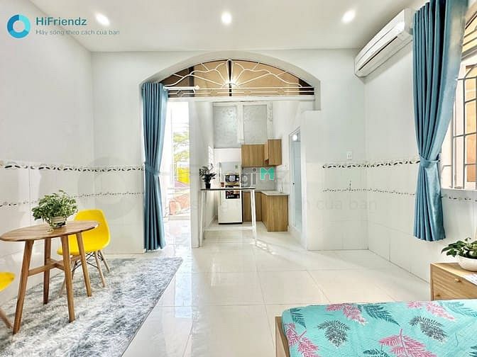 Hình ảnh STUDIO full nội thất, mới xây - cửa sổ + ban công ánh sáng tự nhiên 🥳