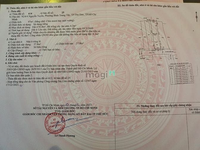Hình ảnh Bán đất Q2 Dt 195m2 ngang 9m Giá 15 tỷ