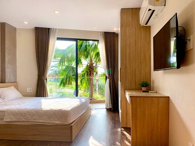 Hình ảnh Studio bao phí, ban công view xanh, đậu oto, gần Masteri An Phú, q2