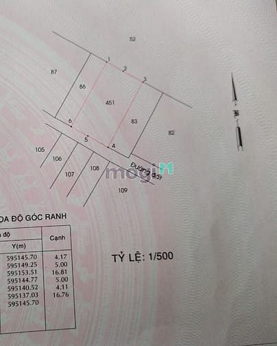 Hình ảnh Hóc Môn, Bán Đất Nguyễn Ảnh Thủ, DT 9.2x17m Chỉ 3.8 tỷ