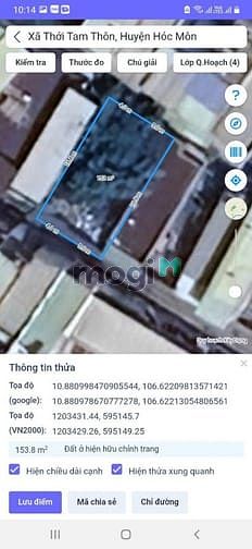 Hình ảnh Hóc Môn, Bán Đất Nguyễn Ảnh Thủ, DT 9.2x17m Chỉ 3.8 tỷ