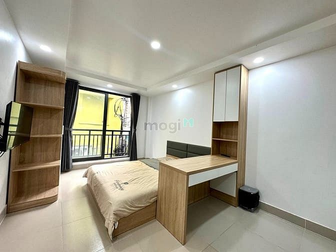 Hình ảnh 🌽Studio Rộng - BAN CÔNG - Full nội thất - Free gửi xe 👉Kỳ Đồng, Q3