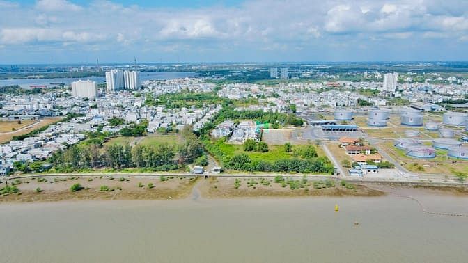 Hình ảnh Đất nền Nhà Bè sổ sẵn. 4ty8 trọn sổ. Diện tích 5*16(80m2).
