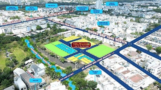 Hình ảnh Đất nền Nhà Bè sổ sẵn. 4ty8 trọn sổ. Diện tích 5*16(80m2).