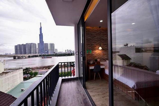 Hình ảnh Siêu phẩm studio 50m2, ban công view Landmark 81, bao phí ở Thảo Điền
