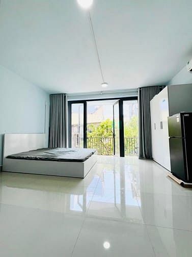 Hình ảnh Studio ban công lớn_Full nội thất mới Dương Quảng Hàm