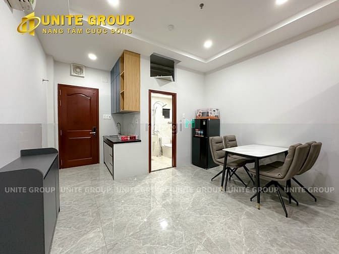 Hình ảnh Studio full nội thất bancon máy giặt riêng trần xuân soạn q7 kế lotte