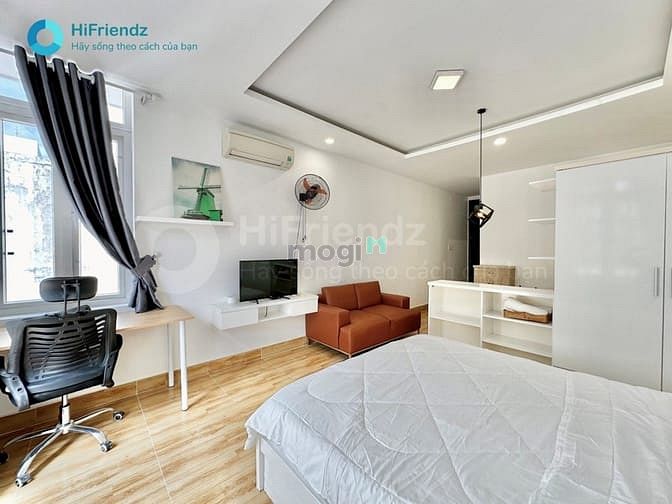 Hình ảnh HÌNH THẬT - GIÁ THẬT - Studio tách bếp có ban công