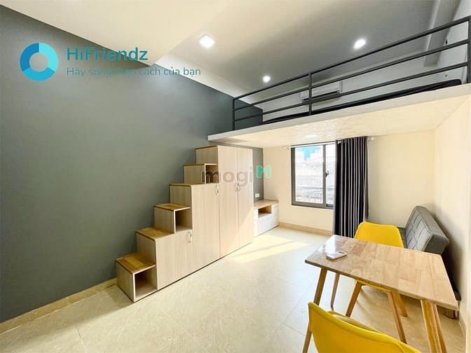 Hình ảnh Căn Hộ Cho Thuê Có Gác Lửng 30m2 Ban Công Cửa Sổ Lớn Chưa Qua Sử Dụng