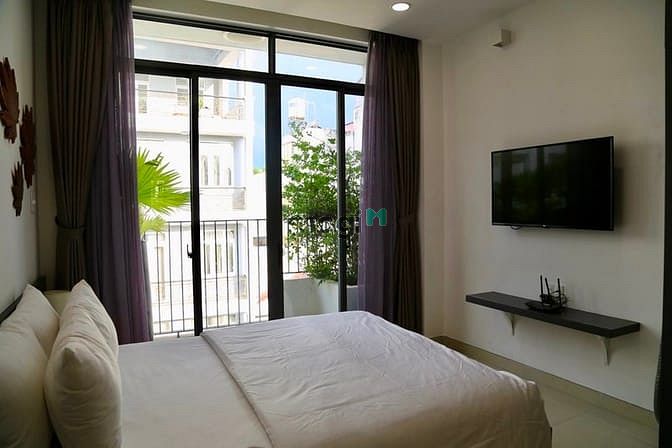 Hình ảnh Căn Hộ Cao Cấp Q3 Ban công Full Nội Thất Mới 100%