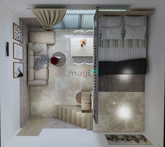 Hình ảnh Cho Thuê DUPLEX MỚI 100% Full Nội Thất Ngay Nguyễn Văn Trỗi, Quận Phú