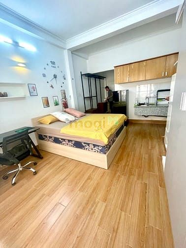 Hình ảnh 🌽Studio BAN CÔNG - Full nội thất - Free gửi xe,giặt sấy👉Tân Đình, Q1