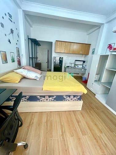 Hình ảnh 🌽Studio BAN CÔNG - Full nội thất - Free gửi xe,giặt sấy👉Tân Đình, Q1