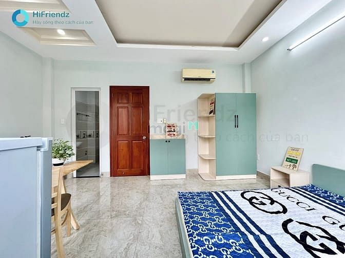 Hình ảnh ✅Cho thuê studio 30m2 full nội thất, bancol thoág gần cầu vượt Gò Dưa