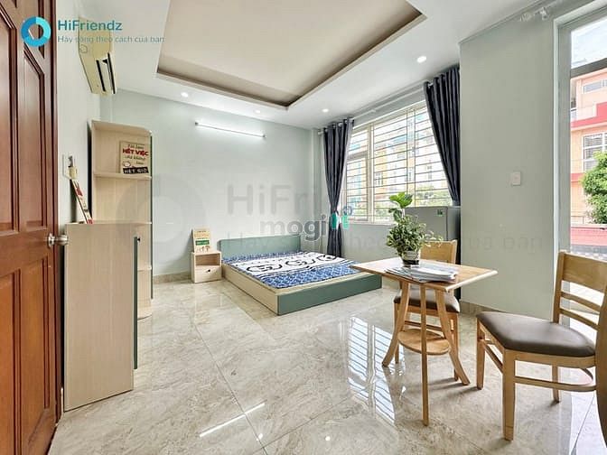 Hình ảnh ✅Cho thuê studio 30m2 full nội thất, bancol thoág gần cầu vượt Gò Dưa