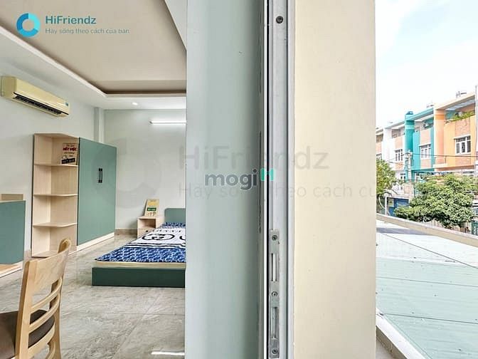 Hình ảnh ✅Cho thuê studio 30m2 full nội thất, bancol thoág gần cầu vượt Gò Dưa