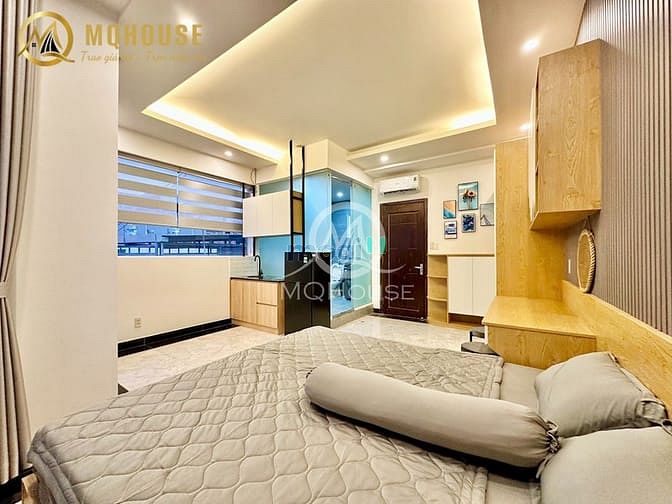 Hình ảnh Căn Hộ Q3 1PN Full Nat Mới Xây siêu đẹp Ban Công