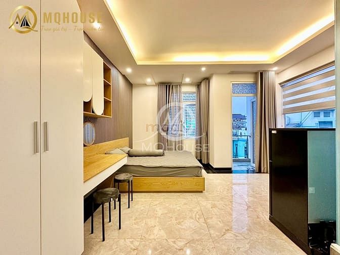 Hình ảnh Căn Hộ Q3 1PN Full Nat Mới Xây siêu đẹp Ban Công