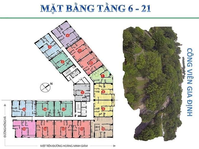 Hình ảnh Cần cho thuê Garden Gate 100m2,3PN,2WC, Nội thất cao cấp, ở liền