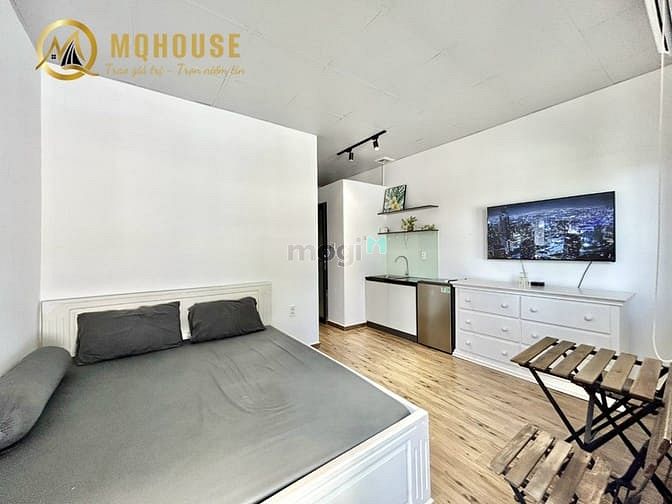 Hình ảnh Cho Thuê Căn Hộ Bancol _30m2_Máy Giặt Riêng_Ngã Tư Hàng Xanh