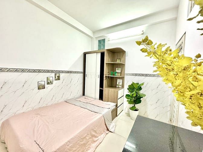 Hình ảnh Cho thuê Căn Hộ Studio Full Nội Thất ngay Chợ Bà Chiểu