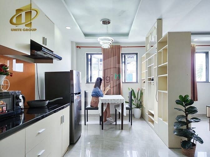 Hình ảnh Cho Thuê Căn Hộ - 1PN - Cửa Sổ - Full Nội Thất - Q7