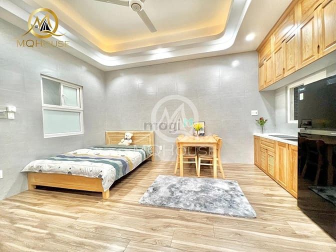 Hình ảnh 🌻Mb6623 nạp rút nhanh chóng mini Full nội thất- MÁY GIẶT RIÊNG, toà nhà thang máy, bảo vệ