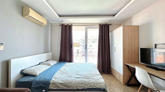 Hình ảnh Mb6623 nạp rút nhanh chóng Studio ban công, có thang máy, Lý Chính Thắng Q3
