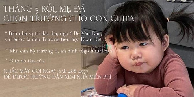 Hình ảnh Hàng cực hiếm, ô tô đẫ cửa, ngõ 6 Bế Văn Đàn Hà Đông, Giá chỉ 7.4 tỷ