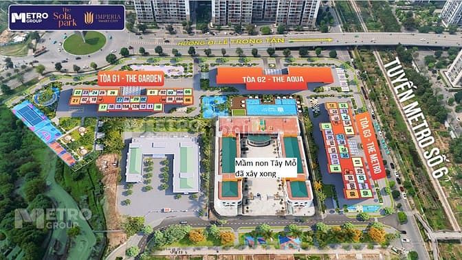 Hình ảnh Cần bán Trang Chủ MB66.COM / Đăng Ký Tặng 66K 2Pn Tòa Sola park Vinhomes Smartcity