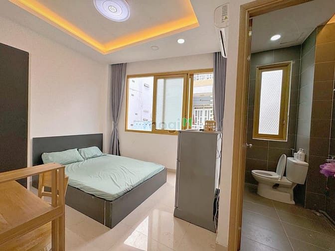 Hình ảnh Mb6623 nạp rút nhanh chóng cho thuê Studio Quận 3 Cửa sổ rộng , ban công thoáng