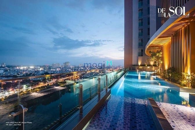 Hình ảnh Cho Thuê Căn Hộ De La Sol Quận 4, Nội Thất Sang 110m2(3PN), View Xịn