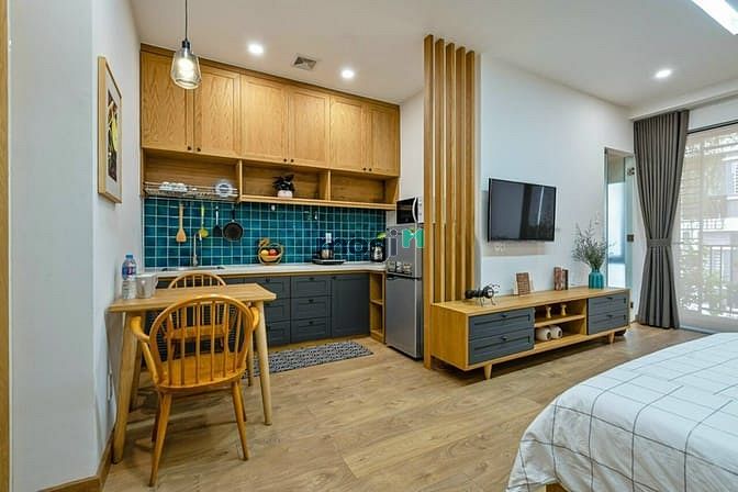 Hình ảnh ✅Căn Hộ Studio Không Gian Xanh_Balcony_40m2_Gần Cầu Thủ Thiêm 1