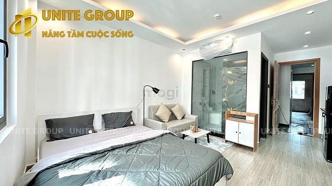 Hình ảnh Trống Sẵn Căn Hộ Full Nội Thất Mới Có Cửa Sổ Lớn Thoáng Mát Q.Tân Bình