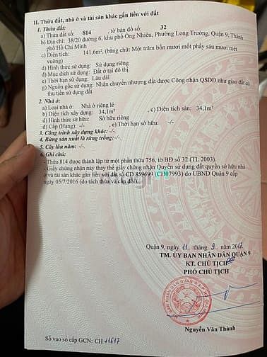 Hình ảnh BÁN Đất Thổ cư- Siêu bự- Giá rẻ: Nguyễn Duy Trinh, Long Trường, Q9