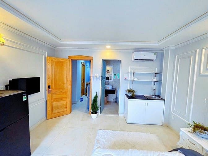 Hình ảnh CH Studio ban công, Thang máy, Bảo vệ , giá cực rẻ, ngay chợ Bà Chiểu
