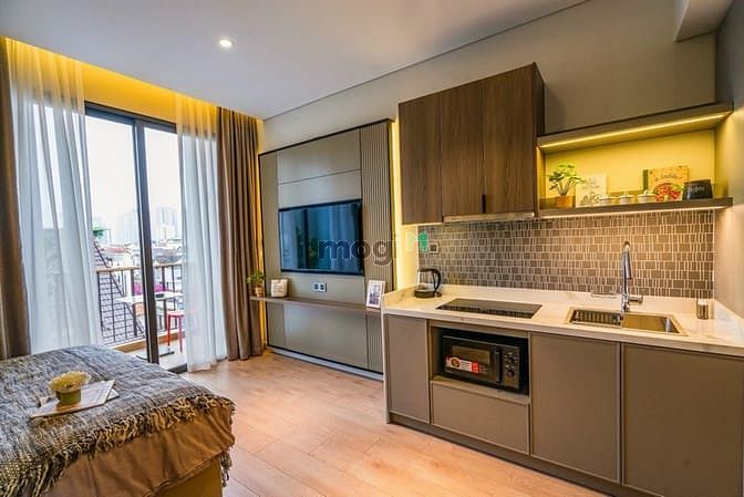 Hình ảnh ✅Căn Hộ Studio_Thiết kế hiện đại_Sang trọng_Ban công_ngay Thảo Điền✅