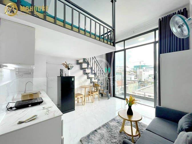Hình ảnh Căn Hộ Duplex Ban Công Full Nội Thất ở Cộng Hòa - Hoàng Hoa Thám