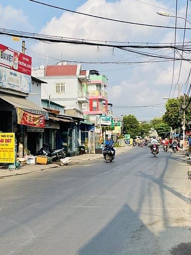 Hình ảnh bán gấp lô đất 120m2 giá 1 tỷ 650 mặt tiền chợ thới tam thôn hocmon