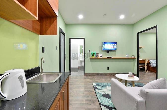 Hình ảnh Cho Thuê Căn Hộ 2PN 2WC Cửa Sổ Lớn Ngay CV Hoàng Văn Thụ - Sân Bay