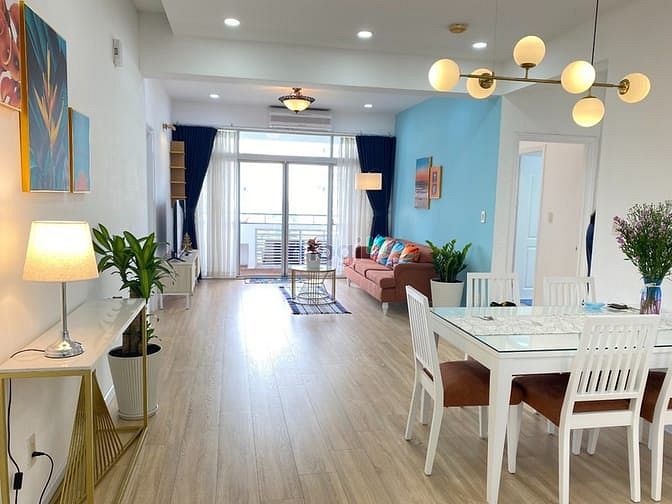 Hình ảnh Cho thuê CHCC Park View, đô thị Phú Mỹ Hưng căn góc view biệt thự yên