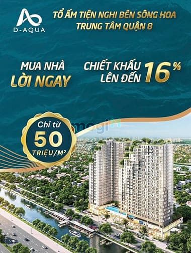 Hình ảnh Mb6623 nạp rút nhanh chóng D-Aqua Quận 8, chỉ từ 1,6 tỷ/căn. CK đến 16% + tặng NT