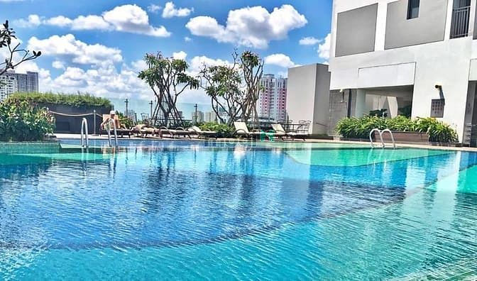 Hình ảnh Cho thuê chung cư 2 phòng ngủ Tầng 28 - Rivergate, Q4