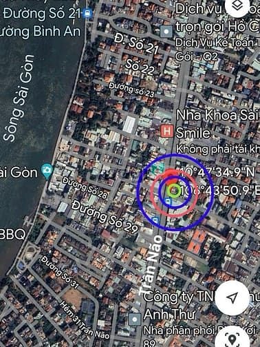 Hình ảnh Bán đất quận 2, bán đất mặt tiền đường Trần Não, quận 2