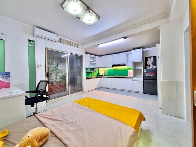 Hình ảnh 🍀Trống Sẵn Studio_Sân Sau_Bếp Siêu Rộng_Ngay Phan Đăng Lưu