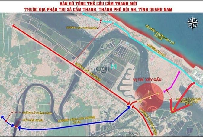Hình ảnh Bán lô đất cẩm Thanh, Hội An, 538m2 có 456m đất ở,phù hợp làm homestay