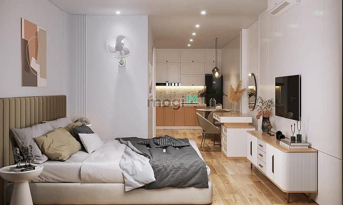 Hình ảnh Căn Hộ Cho Thuê Decor Đẹp Ban Công Máy Giặt Riêng ⚜️Ngay Cầu Sài Gòn🌈